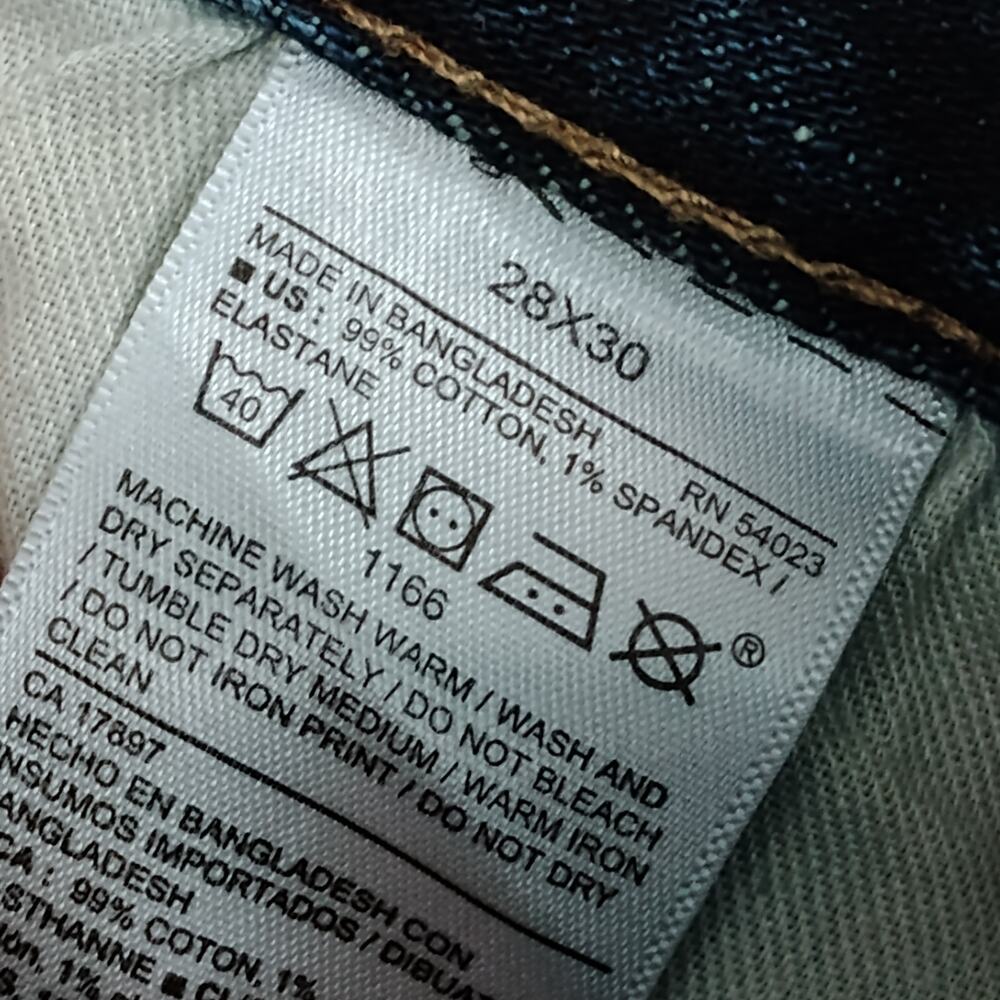 Old Navy Basic Skinny Jeans Size 28 x 30 Medium Blue Wash - Picture 6 of 6